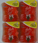 Glade New Lot Of 4 Warmer Refill Plugins Scented Oil Frosted Berry Kiss 046500747588