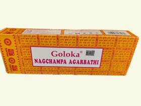Goloka Seva Trust 906051431089 Sandalwood 250g Bulk Value Box - Authentic Indian Incense