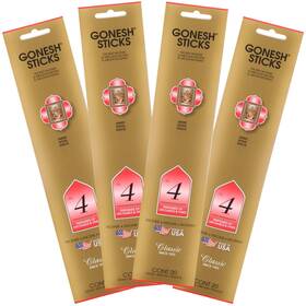 Gonesh 078612320212 Classic Collection #4 Incense 4 Pack Piece
