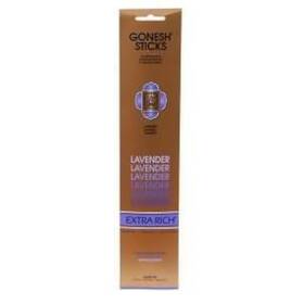 4347938421 Gonesh Incense Sticks Extra Rich Collection-lavender 5 Packs 100 Total