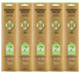 Gonesh 689358577336 Incense Sticks Classic Collection - No. 7 Perfumes Of Earthly Wonders 5 Packs
