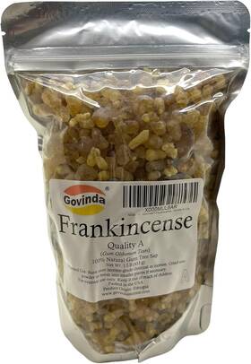 8541863066 Govinda Frankincense Natural Gum Tree Sap Tears Quality A 1 Lb