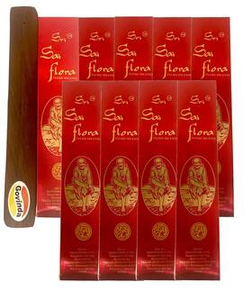Gvnd-sai-flora-p9-holder Govinda Flora Fluxo Incense 9 Packs 25 Grams Each With Holder Bundle Gvnd-sai-flora-p9-holder Govinda Flora Fluxo Incense 9 Packs 25 Grams Each With Holder Bundle