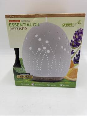 Green Air 811909017866 Greenair Essential Oil Diffuser For Aromatherapy Meadow