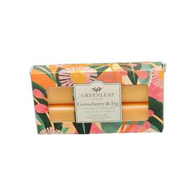 Greenleaf 038864302244 Gooseberry And Fig Fruit Citrus Scented Wax Bar 2.6 Oz 6 Blocks New