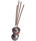 Gs-111 Handmade Ceramic Handcrafted Potpourri Jar Incense Burner Holder Bella Crimson
