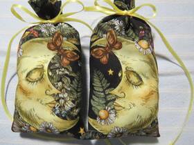 Loft-449-7 Handmade 428-7 Moon And Flowers 5 Inch X2 Sachet-solstice Soireeft Fragrance-cindys