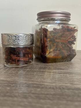 56498 Handmade Amber And Rose Scented Sandalwood Chips Bakhoor All Natural