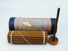 Hands Of Tibet 660960327380 Tibetan Cedar Wood Incense With Burner
