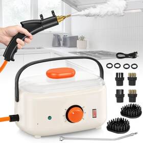 F-ah-006-02 Hcctwoow Handheld Steam Cleaner 2500w 1500ml High Pressure Steamer For Cleaning Cream