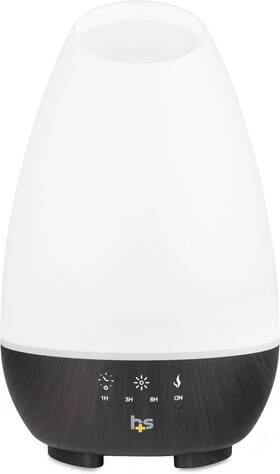 Healthsmart 726084403055 500ml Essential Oil Diffuser Cool Mist Humidifier 7 Lights