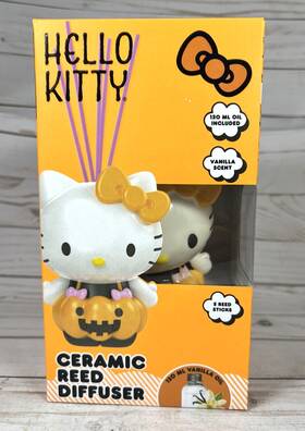 Hello Kitty 680079023812 Reed Diffuser Vanilla Scent 120ml Oil 5-sticks Halloween Costume
