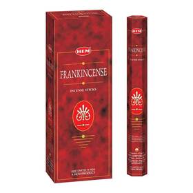 Hem 797978247826 Frankincense - Box Of Six 20 Sticks Tubes 120 Total Incense Fro
