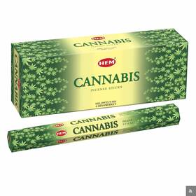 6boxes Hem 901810001794 Cannabis Incense Sticks 120sticks Inside 9 Inches Long 20g Per Box