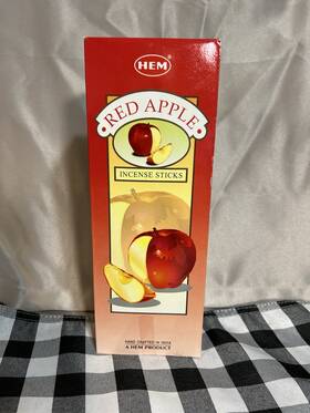 2559 Hem 901810013049 New Apple Incense Sticks Box Of 6 20 Each Pack