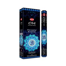 Hem 901810018716 Om Incense Sticks 120 6 Boxes Inside - 9 Inches Long 20g Per B