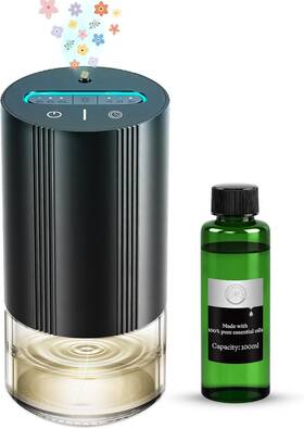 Hgyygacn 786368963279 Waterless Essential Oil Diffuser With 100ml Of Pure Mini Scent Ai