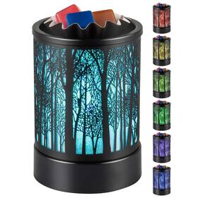 Hituiter 756557792645 Wax Warmer With 7 Colors Led Lighting Oil Lamp Burner Candle Melt