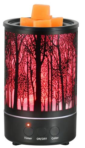 Hituiter 756557792751 Wax Melt Warmer For Scented With Timer Led Colors Charging Lighting Oil L