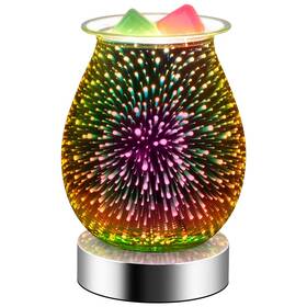 Hituiter 779605864644 3d Glass Touch Electric Wax Melt Warmer With Dimmable Burner Melter Fragr