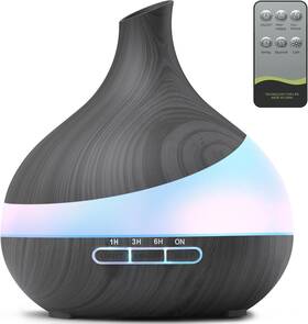 Wpd1 Hjthjt 500 Ml Essential Oil Diffuser Upgrade Aroma For Large Room Black