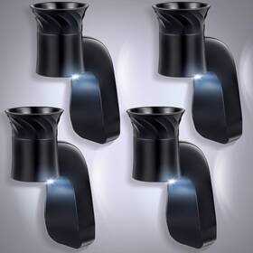 Xo-hohean-0081 Hohean 4 Pcs Wall Fragrance Plug With Night Light Compatible Bath And Body Works