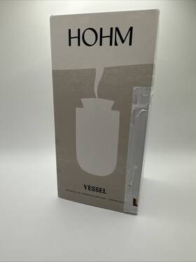 Hohm 850041183022 Essential Oil Diffuser By Portable And Waterless In Silver New Box