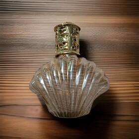 Home And Garden 767151033751 Hgp Effusion Oil Diffuser Fragrance Lamp Iridescent Gold Shell Glass Bottle