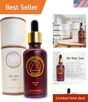 Home Fragrance Oil 612019669729 Luxury My Way Zen Diffuser - Woody 100% Pure Essence For Relaxation