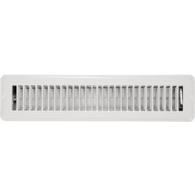 1fl0214wh-nh Home Impressions 2-1/4 Inch X 14 White Steel Floor Register
