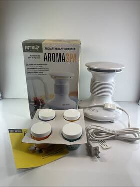 Homedics 031262000804 Body Basics Aroma Spa Aromatherapy Diffuser With 4 Bead Jars