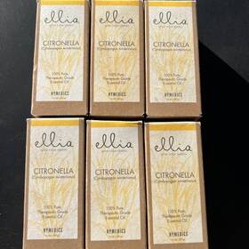 Homedics 031262077813 6-pack Ellia Aromatherapy Therapeutic Grade Citronella Essential Oil