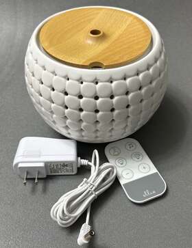Arm-910 Homedics Ellia Aroma Diffuser With Lights Music And Remote Control