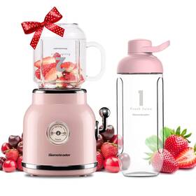 Homeleader 795853395877 Personal Blender For Shakes And Smoothies Portable With 6 Sharp B