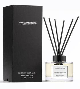 Rdv-000 Homewarmthco Oud And Citrus Reed Diffuser Set - Luxury Fragrance Diffusers For Home. Of