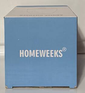 Hd-gma1 Homeweeks 100ml Colorful Aroma Essential Oil Diffuser With Adjustable Mist