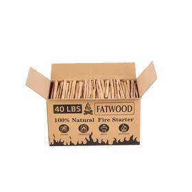 Humblepleb 313101553536 40 Lbs. Box Pine Fire Starter Sticks 100% Natural Kindling Wood For Stove Firep