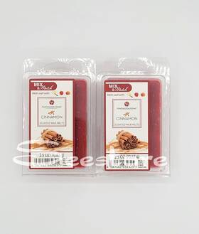 Huntington Home 061462032325 Set Of 2 Cinnamon Scented Wax Melts 2.5 Oz - 12 New