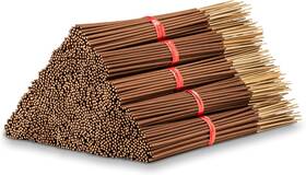 Inc. 445033542586 1000 Unscented Incense Sticks 11 Inch Bulk - 100% Natural Joss And Bamboo Punk Blank
