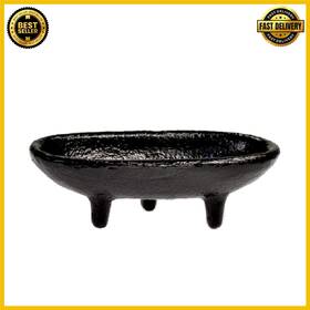 Incense Burner 713972033678 Elegant 4 Inch Cast Iron - Perfect For Healing And Cleansing Rituals