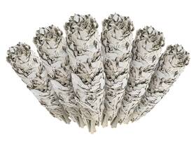 Incense Garden 615867191602 Pack Of 6 Premium California White Sage Smudge Sticks Each Stick Approximate