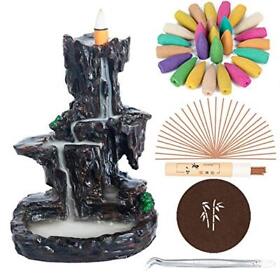 Incense Waterfall Burner Backflow Mountain River Holder By Dailylife