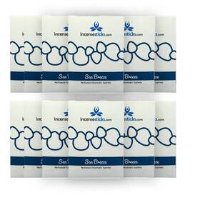 Incensesticks 669423606994 Aromatic Sachets-sea Breeze Packs 12
