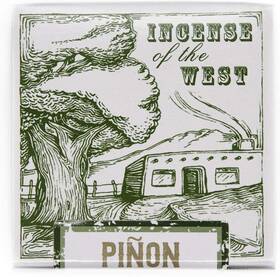 Incienso De Santa Fe 445003463415 Pi On Natural Wood Incense Bricks 40 Count - Made In The Usa