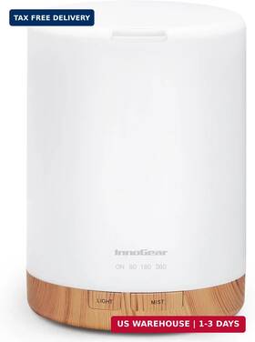 Innogear 810015623428 300ml Essential Oil Diffuser Premium 5-in-1 Ultrasonic Aromatherapy Di