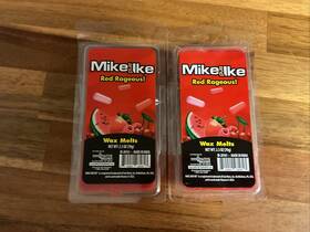 Innovative Brands 810020281613 Mike And Ike Red Rageous Scented Candle Wax Melts - Lot Of 2 Packs- 16 Cubes