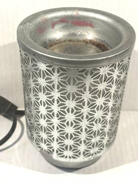 67721 Intertek Galvanized Tin Illumination Fragrance Warmer