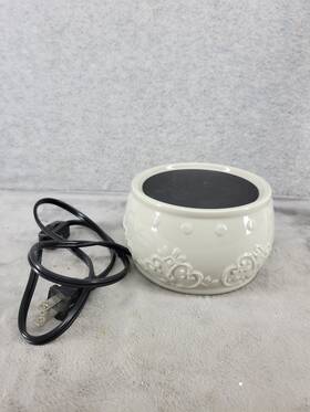 Bh19-060-999-07 Intertek Wax Warmer Burner Ceramic Round Candle Melter - No Top