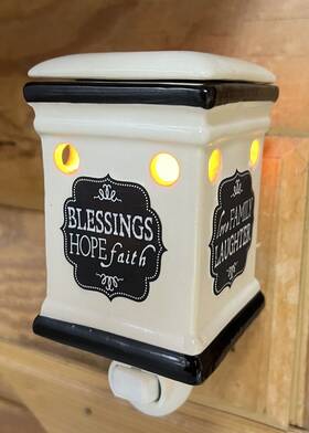 Nbr2c Intertek Sw11 Inspirational Wall Plug In Wax Warmer