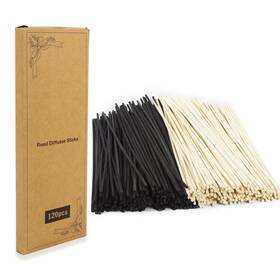Rdsnatural7 Iron Banyan 120pcs Reed Diffuser Sticks 7.5in/19cm Reeds Replace